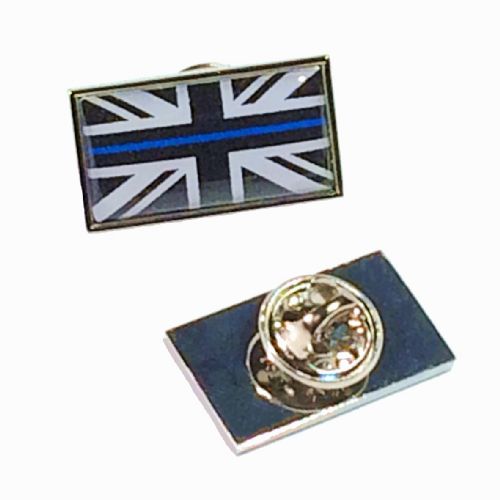Superior Badge 23x12 rect silv clutch and printed dome